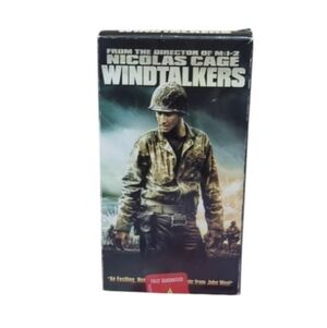 Windtalkers VHS Tape (2002) 🎬📼